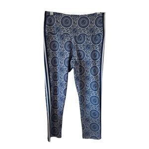 Gretchen Scott Leggings  St. Lawrence University Print Navy Blue Size Small